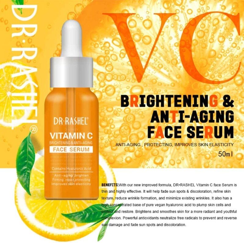 Yayoyo Dr.Rashel Vitamin-C Brightening & Anti-Aging Face Serum, 50ml
