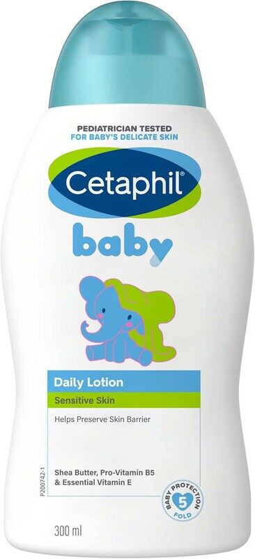 

Cetaphil 300ml Baby Daily Lotion with Shea Butter for Sensitive Skin