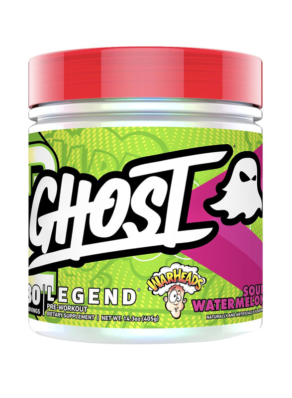 

Ghost Legend V3 Pre Workout Energy Powder, 30 Servings, Watermelon
