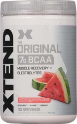 Scivation Xtend Original 7G BCAA Muscle Recovery + Electrolytes, 30 Servings, Watermelon Explosion