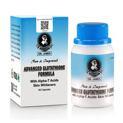 Dr James Glutathione Advanced Formula, 1000gm, 60 Capsules