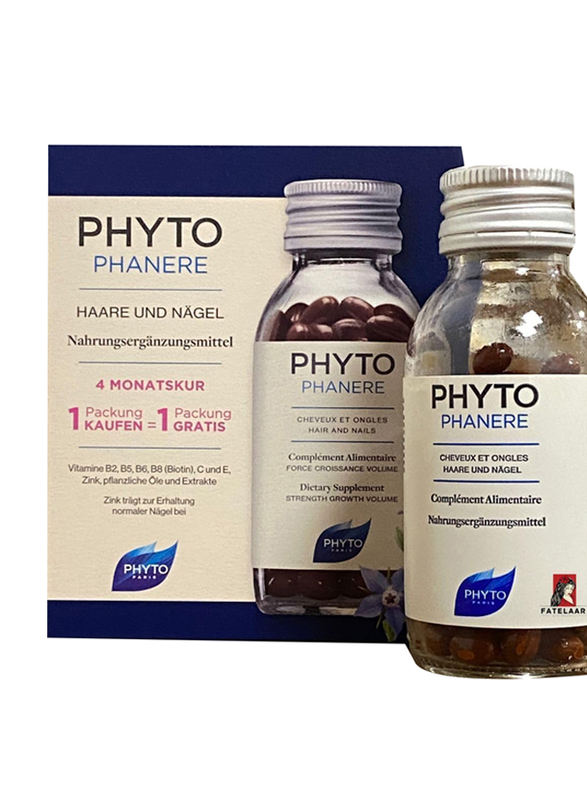 Phyto Phytophanere A Fortifying for The Hair, Nails and Skin, 120 Capsules