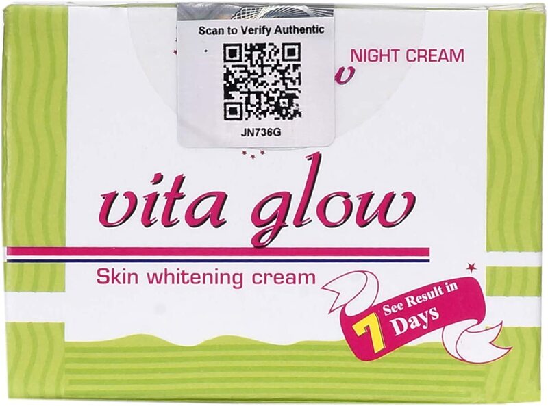 Beauty Mart India Vita Glow Tamaz Global Skin Whitening and Fairness Night Cream, 30 gm