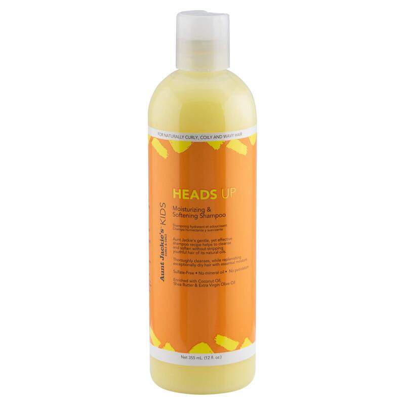 

Aunt Jackie's Heads Up Moisturizing & Hair Softening Shampoo for Dry Hair, 355ml