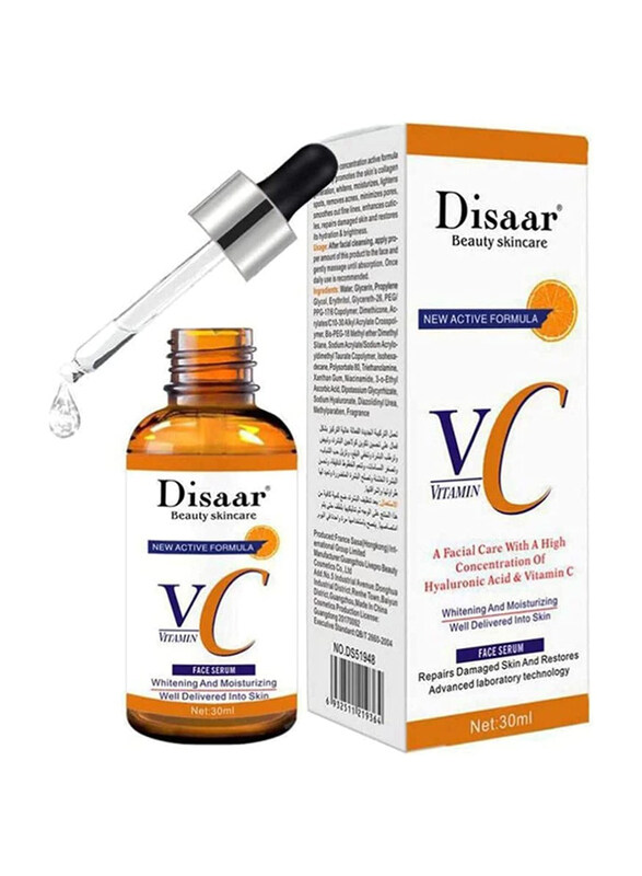 

Disaar Beauty Orange Vitamin C Facial Serum, 30ml