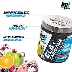 BPI Sports CLA+ Carnitine Omega 6 Fatty Acids, 350gm, Fruit Punch