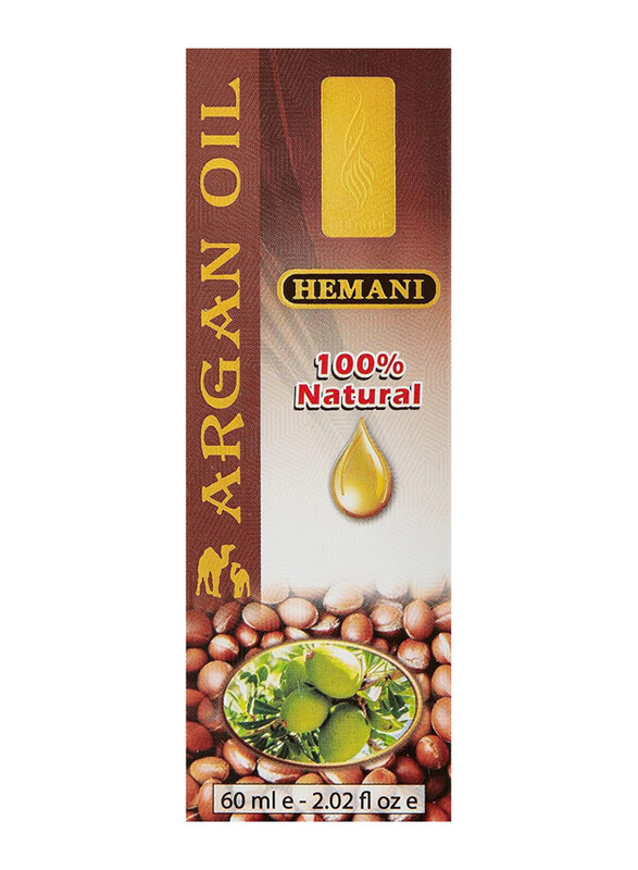 

Hemani 100% Rich In Vitamin E And Fatty Acids Argan Oil for All Type Hair, 60ml