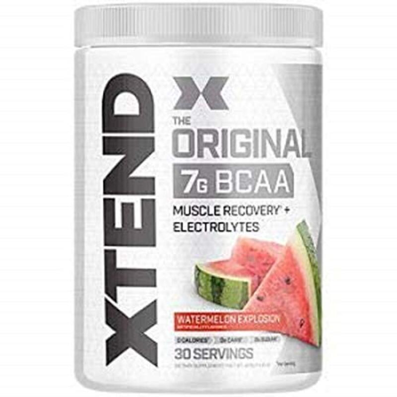 Scivation Xtend Original 7g BCAA Muscle Recovery + Electrolytes Dietary Supplement, 30 Servings, Watermelon