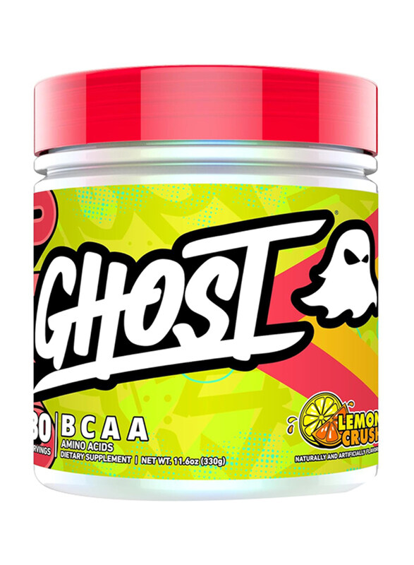 

Ghost BCAA Amino Acids, 30 Servings, Lemon Crush