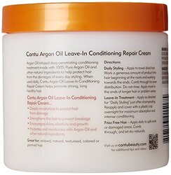 Cantu Argan leave In Conditioner for All Hair Types, 2 x 453g