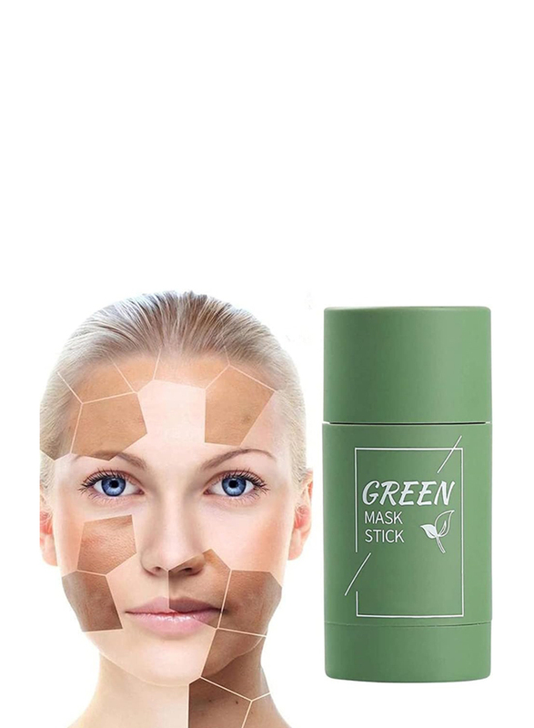 kabeilu Green Tea Purifying Clay Stick Mask for Face Moisturizes Oil Control, 1 Piece