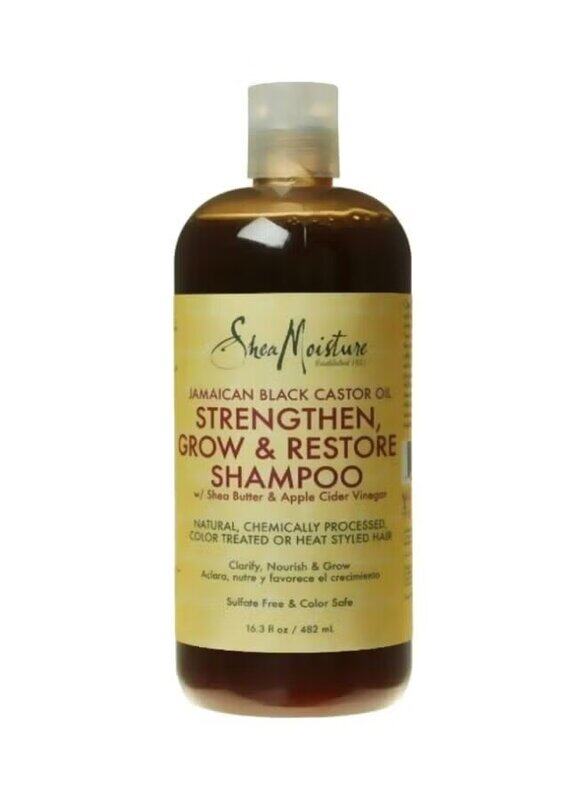 

Shea Moisture Jamaican Castor Oil Strengthen and Grow Shampoo, 482ml