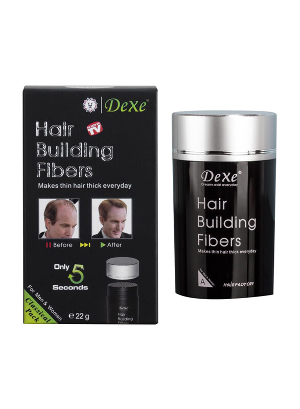 

Dexe Hair Building Fibers Black, 22g