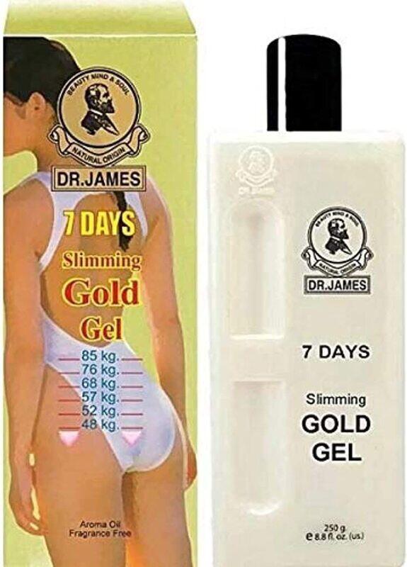 

Dr. James Anti Cellulite Slimming Gel, 250 gm, White