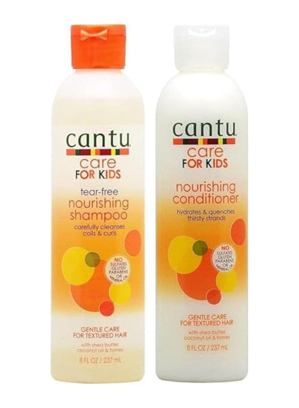 Cantu Care for Kids Nourishing shampoo & Conditioner Set, 2 Pieces