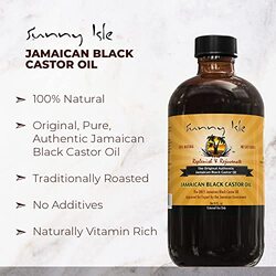 Sunny Isle Jamaican Black Castor Oil, 4 Oz