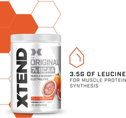 Xtend Original BCAA Powder, 435gm, Italian Blood Orange