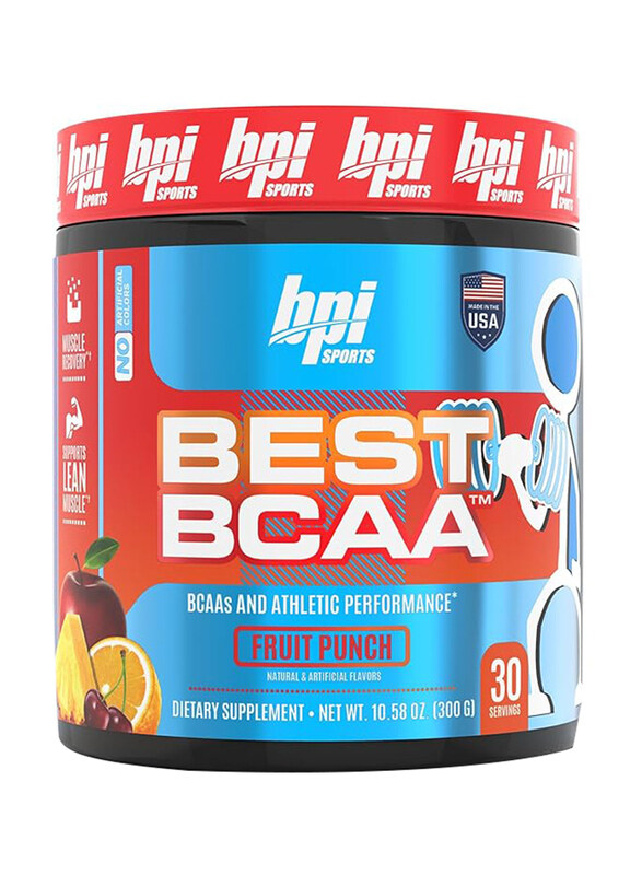 

BPI Sports Best BCAA Peptide Linked Powder, 300gm, Fruit Punch