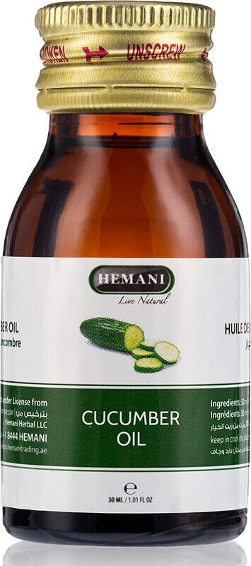 

Hemani 100% Natural Oil with Omega 6 Fatty Acids Soothe Eczema with Linoleic Acid and Oleic Acid Cucumber Oil, 30ml