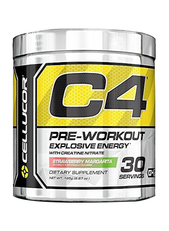 

Cellucore C4 Original Pre Workout Energy Powder, 30 Servings, Strawberry Margarita