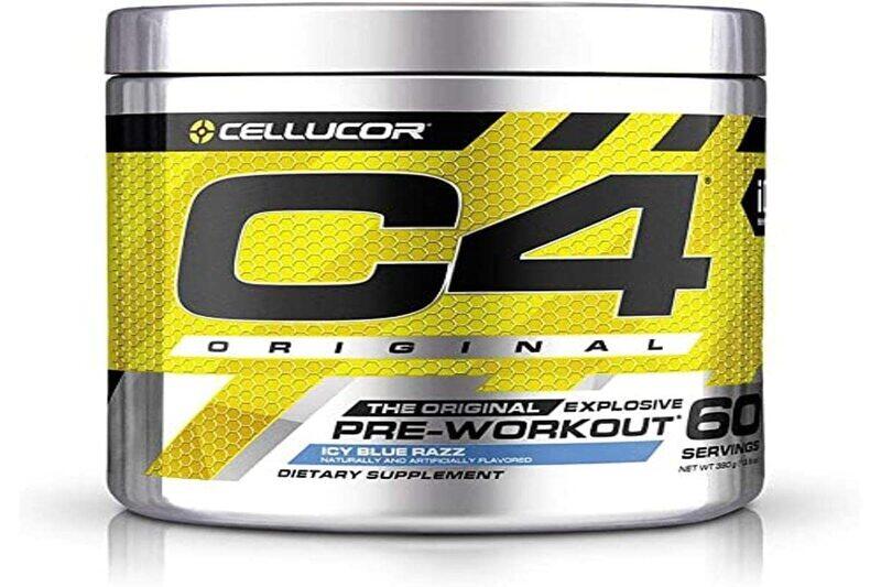 

Cellucor C4 Original Explosive Pre-Workout, 390g, Icy Blue Razz
