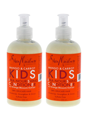 Shea Moisture Mango & Carrot Kids Extra Nourishing Conditioner, 2 x 236ml