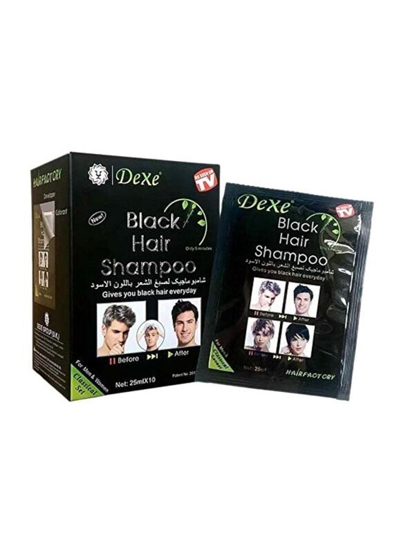 

Dexe Hair Colour Shampoo, 250ml, Black