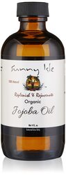 Sunny Isle Organic Jojoba Oil, 4 Oz