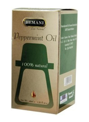 Hemani Live Premium Peppermint Natural Oil for Breath Freshener Effective In Aromatherapy & Reduce Swelling & Pain, 40ml