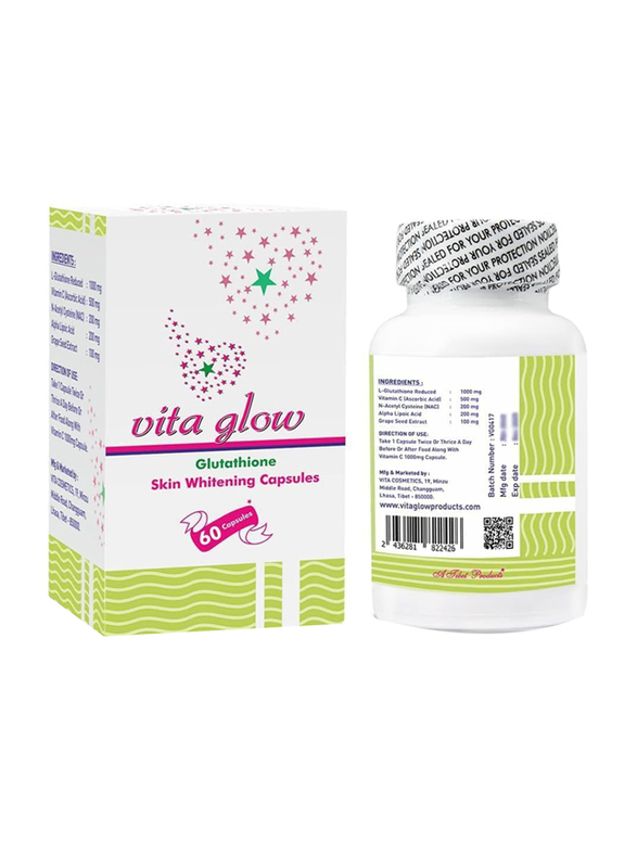 Vita Glow Skin Whitening, 60 Capsules