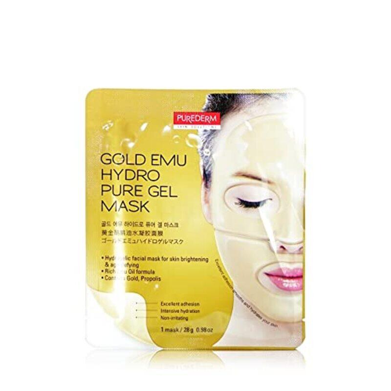 

Generic Purederm Gold Emu Hydrogel Mask, 1 Mask