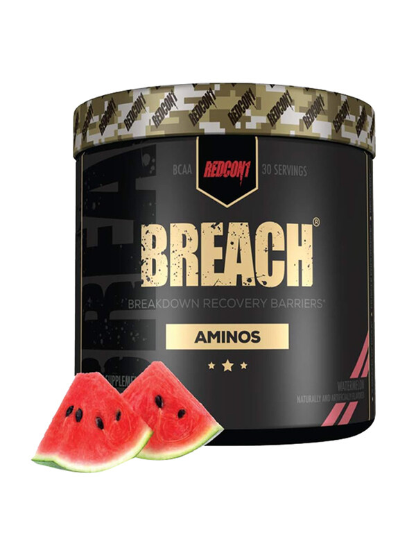 

Redcon1 Breach, 12.16 oz, 30 Servings, Watermelon