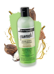 Aunt Jackie's Oh so Clean! Shampoo & Quench Leave-in Conditioner for Curly Hair, 12oz, 2 Piece