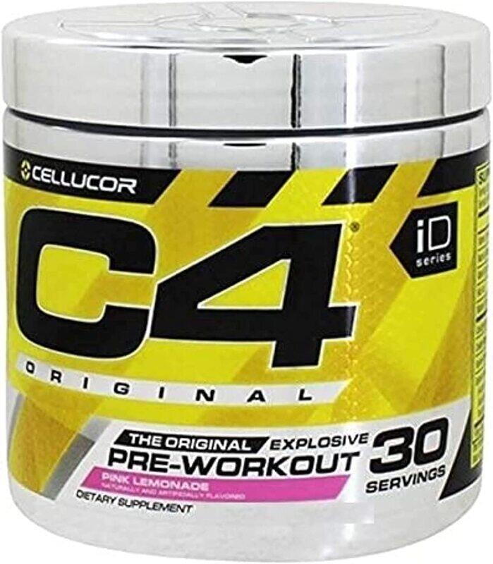 

Cellucor C4 The Original Explosive Pre-Workout Energy Powder, 30 Servings, Pink Lemonade