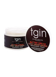 Tgin Butter Cream Daily Moisturizer with Shea Butter + Vitamin E for Curly Hair, 354ml