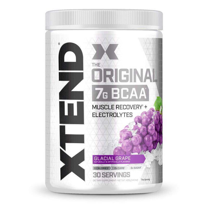 

Scivation Xtend Original 7g Bcaa Dietary Supplement, 30 Servings, 405g, Glacial Grape