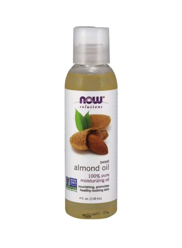 Now Foods Sweet Almond Moisturizing Oil, 118ml