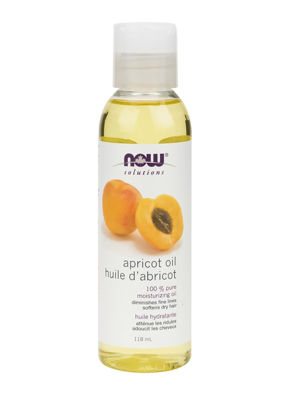 Now Foods Solutions Apricot Kernel Oil, 118ml