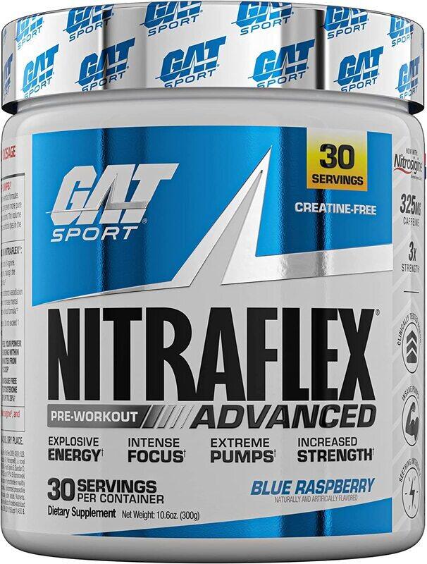 

Gat Sports Nitraflex, 300 gm, Raspberry