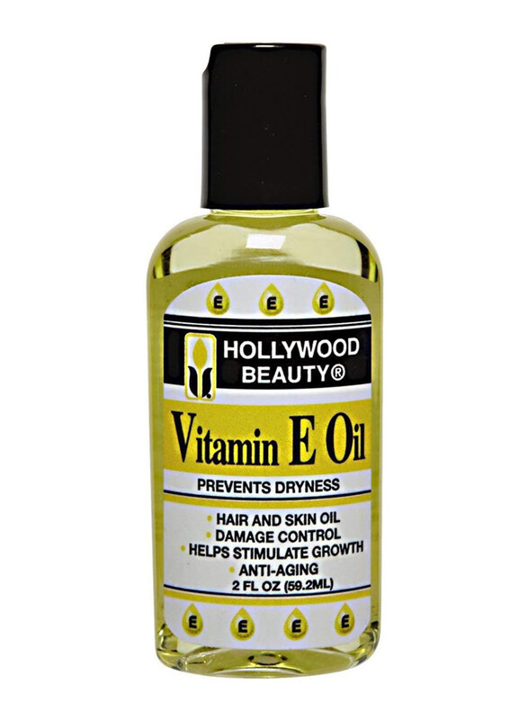 

Hollywood Beauty Vitamin E Oil Hair & Skin Treatment for All Hair Types, 60ml