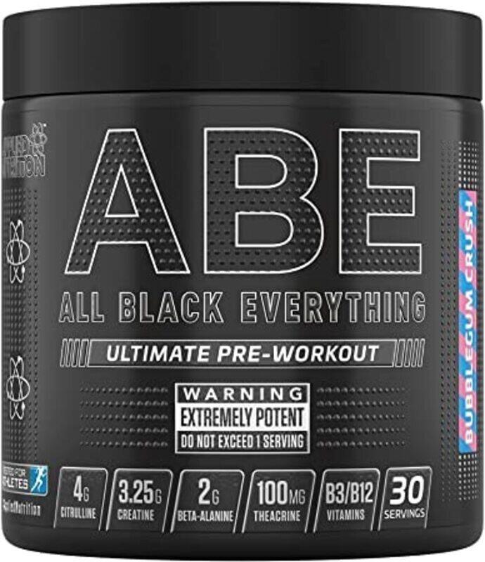 

Applied Nutrition ABE All Black Everything Ultimate Pre Workout, 30 Servings, 315 gm, Mystery Flavour