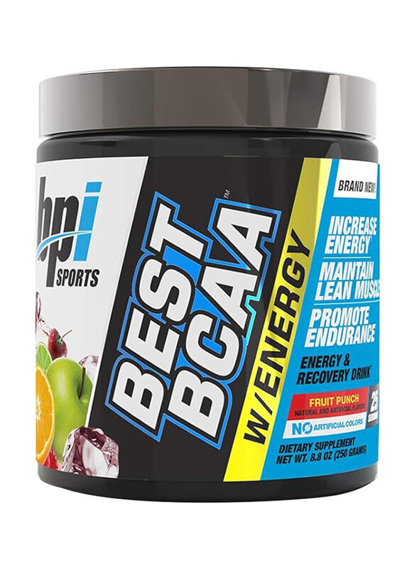 

BPI Sports Best Healthy BCAA Powder, 250gm, Fruit Punch