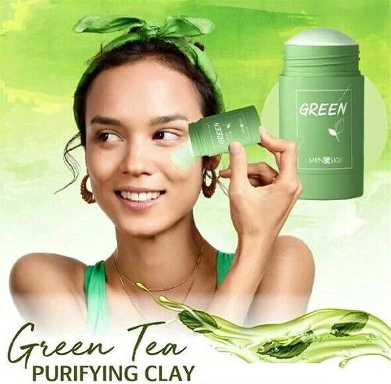 Green Tea Purifying Clay Stick Mask, 40 gm