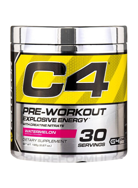 

Cellucor C4 Pre Workout Supplement, 30 Servings, 195gm, Watermelon