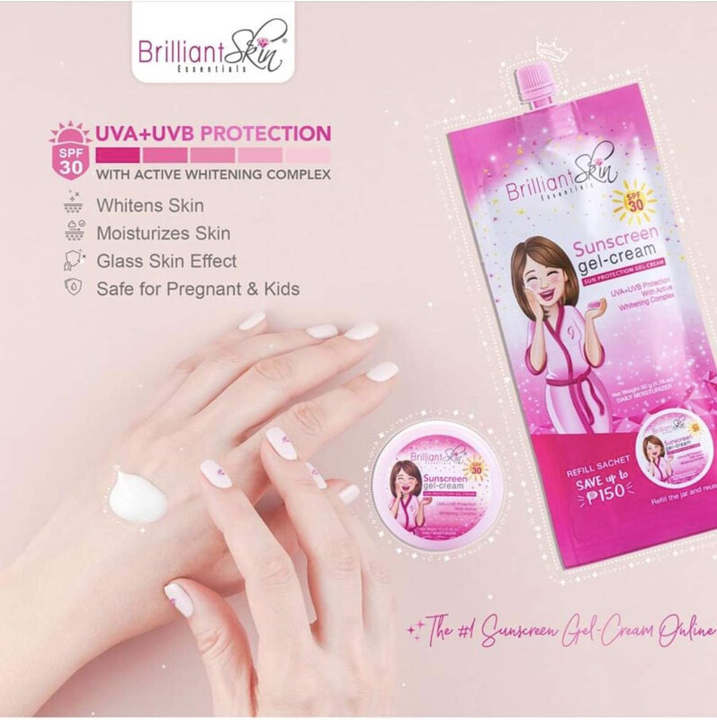 

Brilliant Skin Essentials Sunscreen Gel Cream SPF30 Sachet