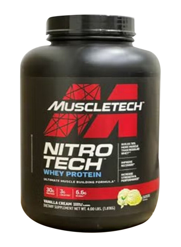 

Muscletech Nitro Tech Protein, 1.81 KG, Vanilla Cream