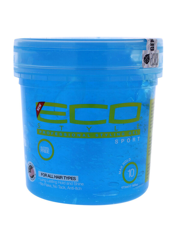 

Eco Style Sport Long Lasting Hold and Shine Gel For All Hair Type, 16 oz