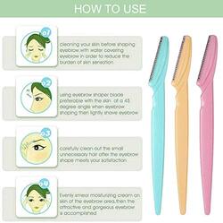 Tinkle Eyebrow Razor Set, 6 Pieces