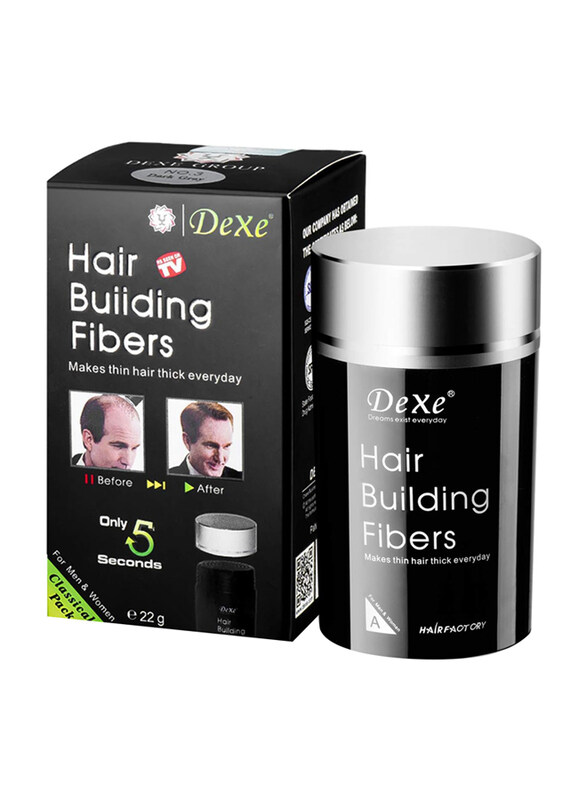 

Dexe Hair Building Fibers Black, 22g