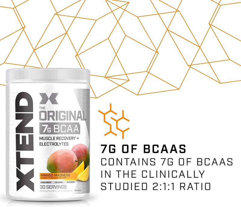 Scivation Xtend Original Bcaa, 420 gm, Mango Madness